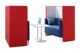 Privva Office Collaborative Discussion Pods with Two Seaters Discussion Setup