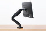 Single Monitor Arm (Black) with Gas Spring